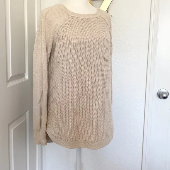 RD Style Ivory Cream Crew Neck Knit Sweater - Picture 2 of 10